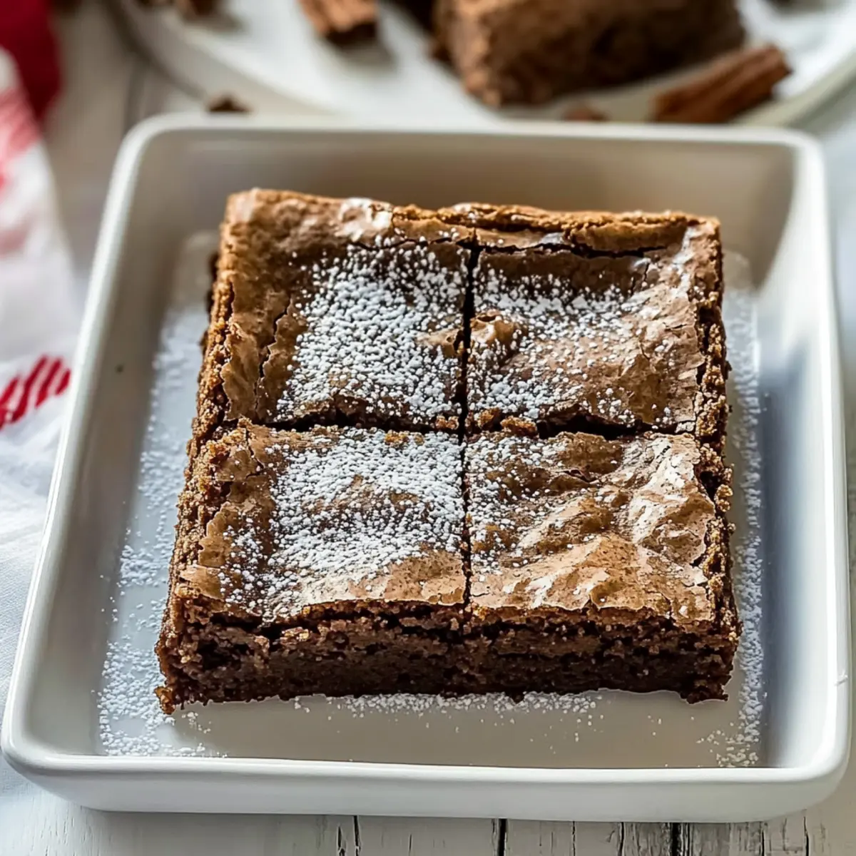 Gingerbread Brownies Recipe