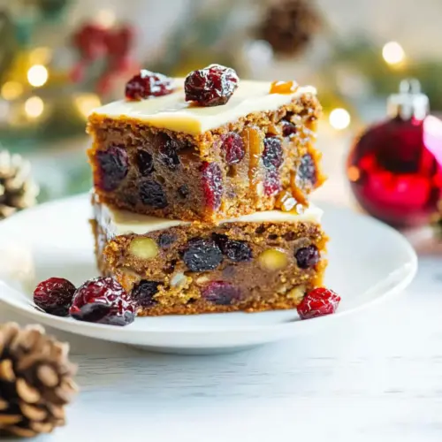 Christmas Fruitcake Traybake