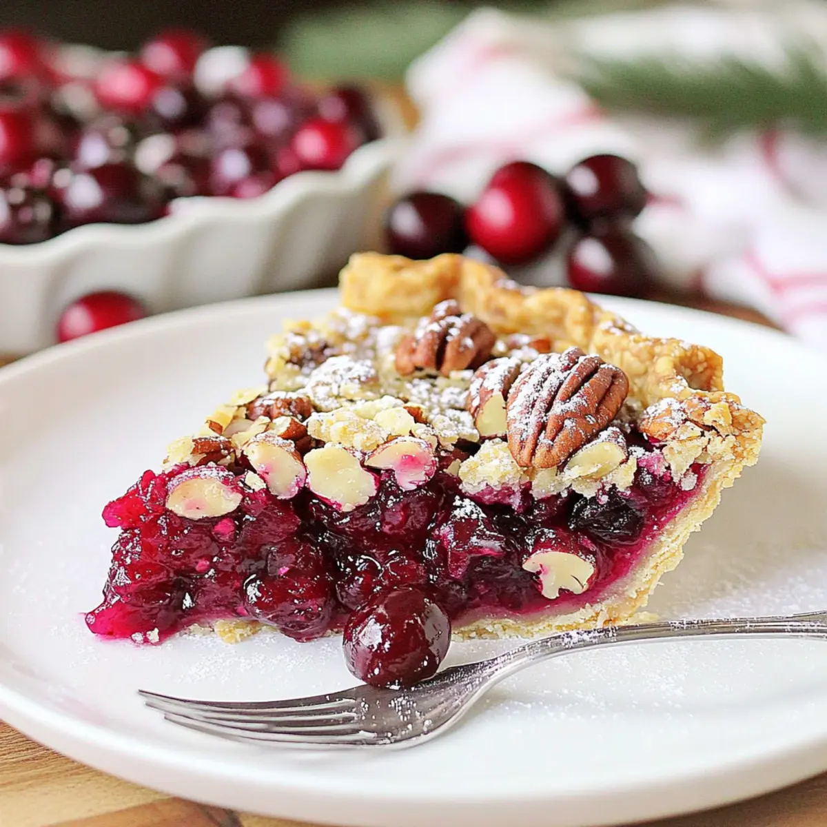 Nantucket Holiday Cranberry Pie
