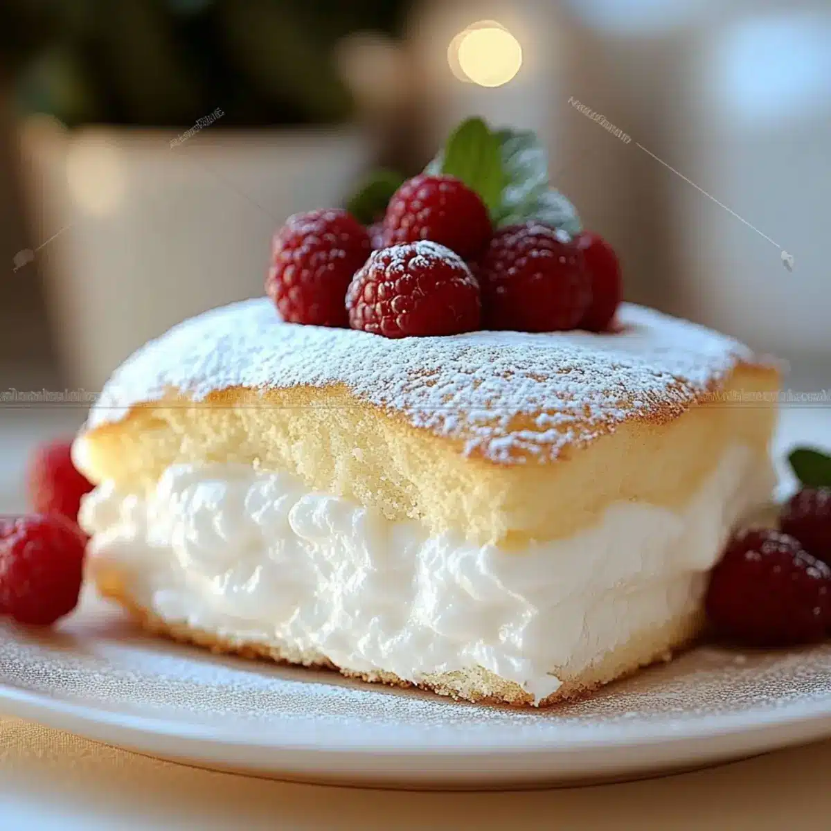 Yogurt Cloud Cake