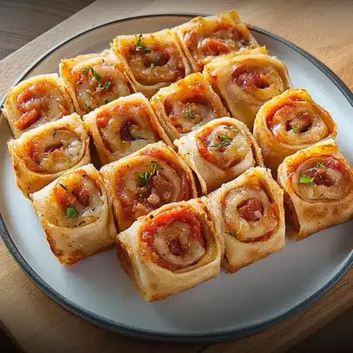 Tortilla Pizza Rolls