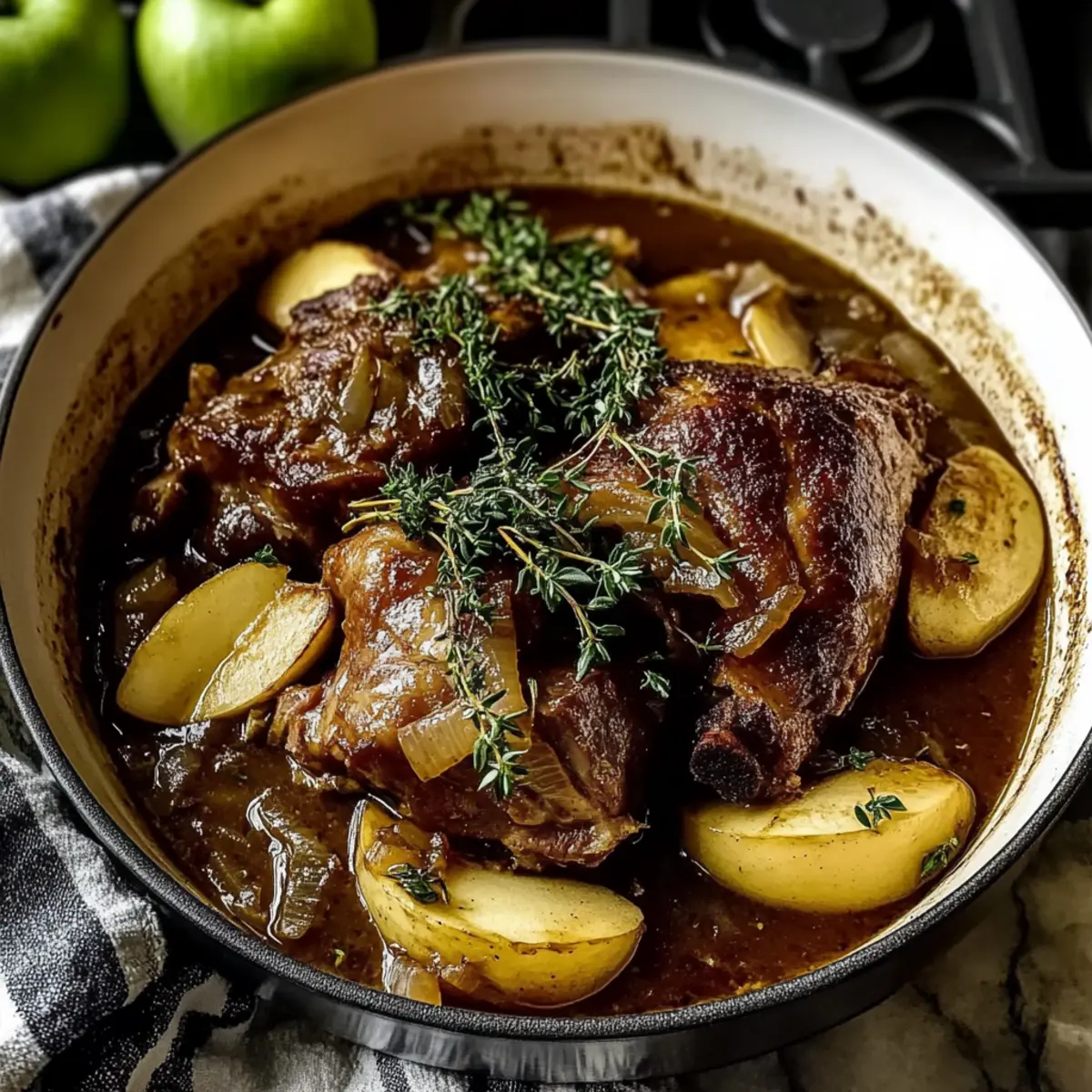 Apple Cider Braised Pork Shoulder Recipe
