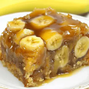 Banana Upside Down Cake