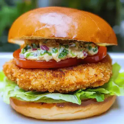 Crispy Chicken Burgers