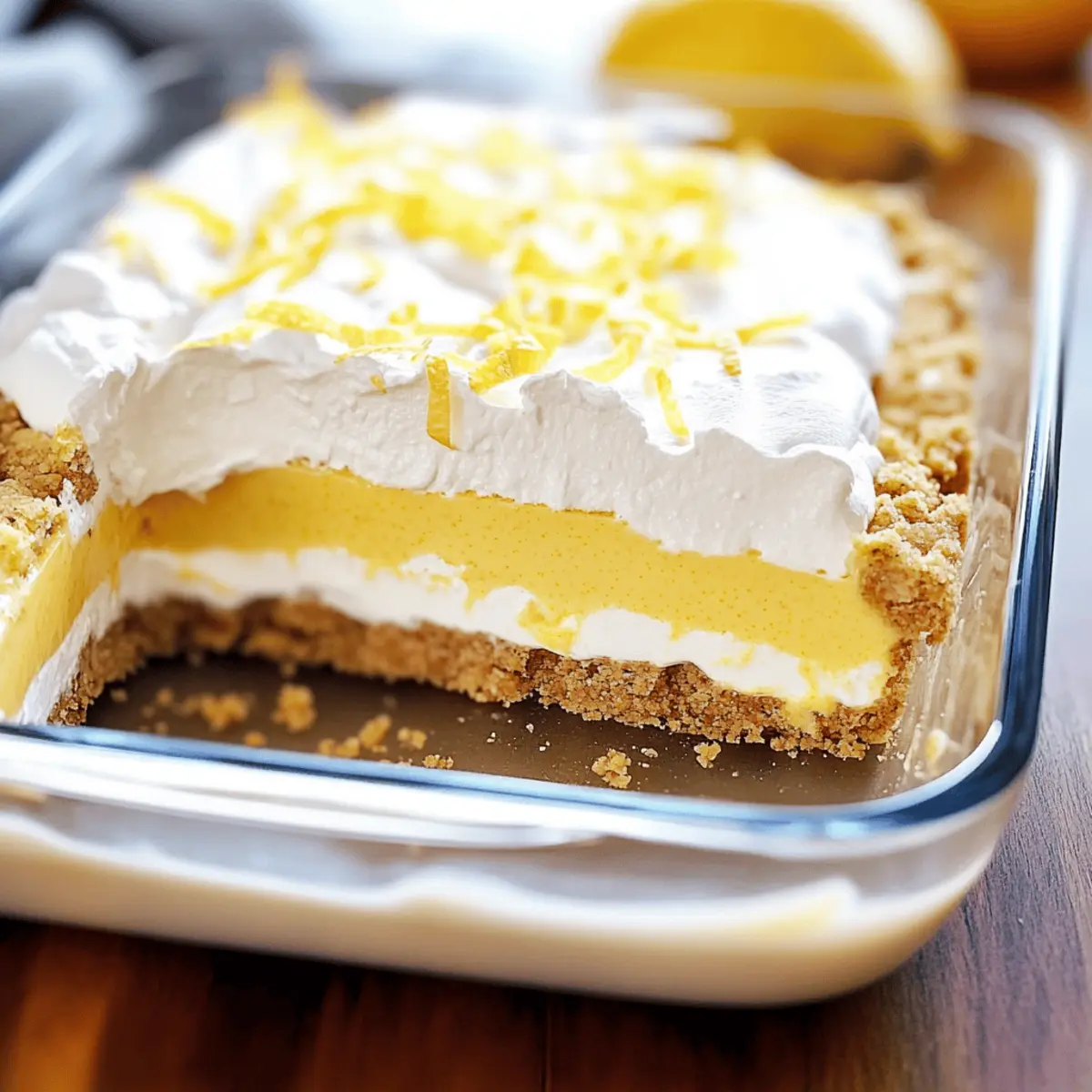 Heavenly Lemon Oreo Dessert