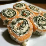 Spinach and Feta Stuffed Salmon
