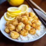 Sticky Lemon Cauliflower