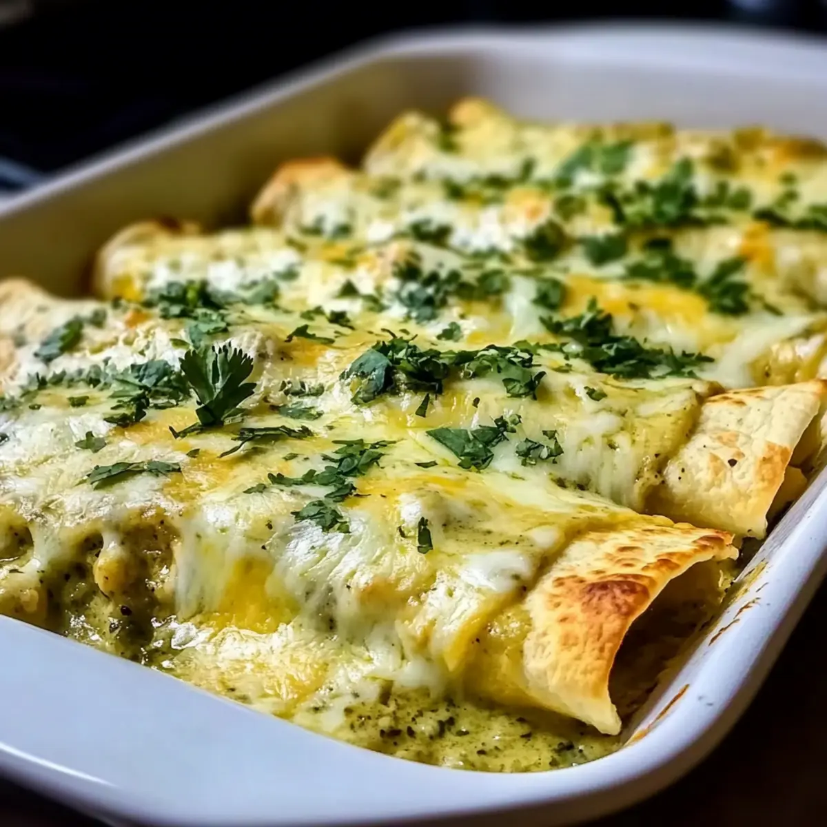 Poblano Chicken Enchiladas Recipe