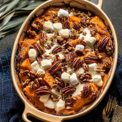 Southern Maple Sweet Potato Casserole