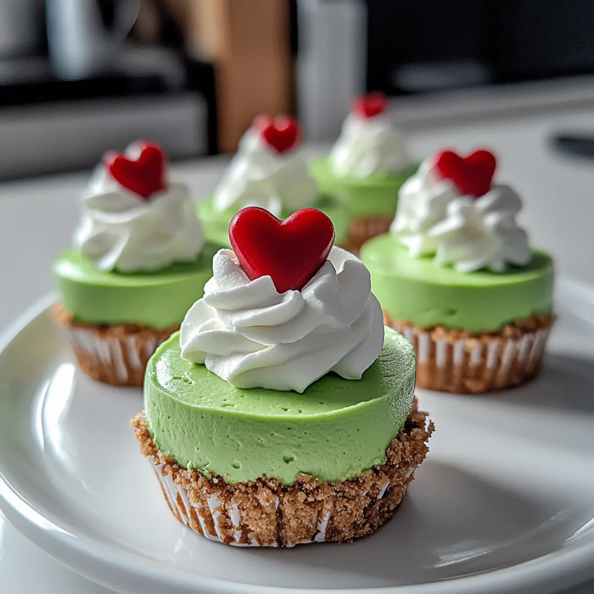 Grinch Mini Cheesecake