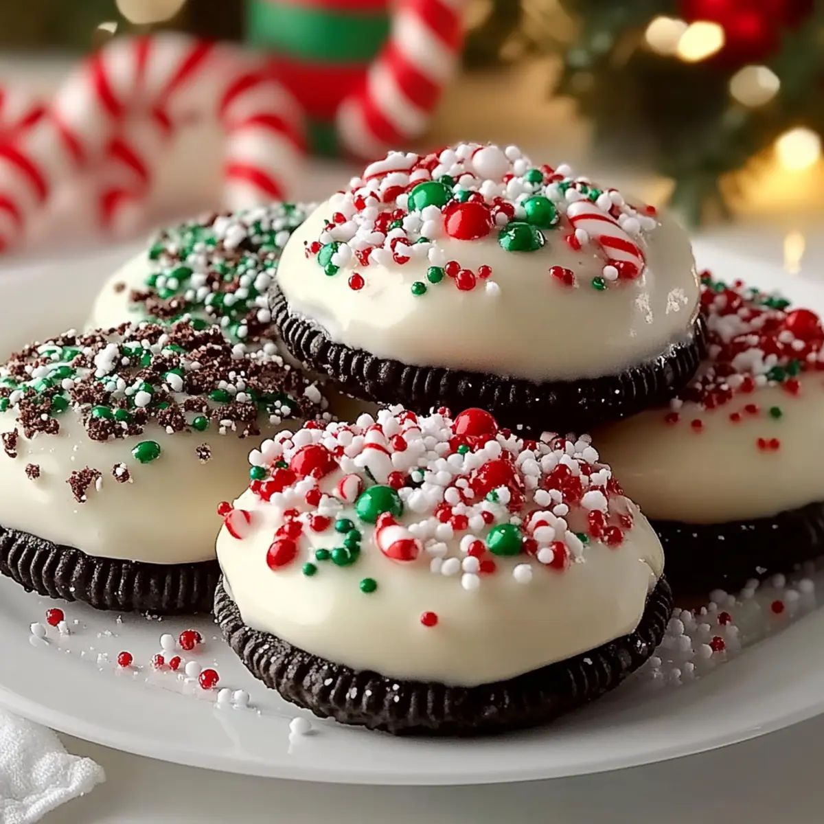 Christmas Oreos