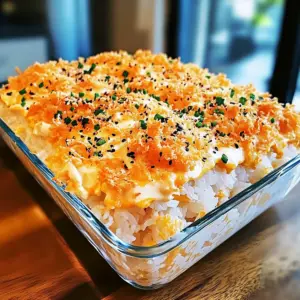 Spicy Tuna and Creamy Crab Sushi Bake Recipe
