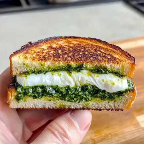 Melty Burrata Grilled Cheese Sandwich