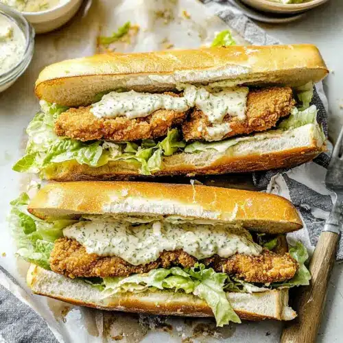Chicken Caesar Sandwiches
