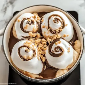 Gooey S’mores Rolls