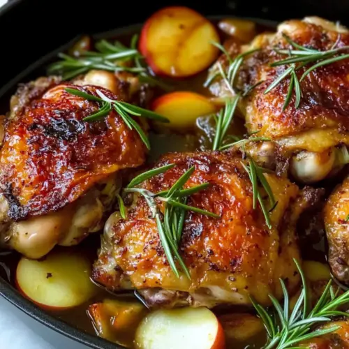 Rosemary Apple Cider Chicken Recipe