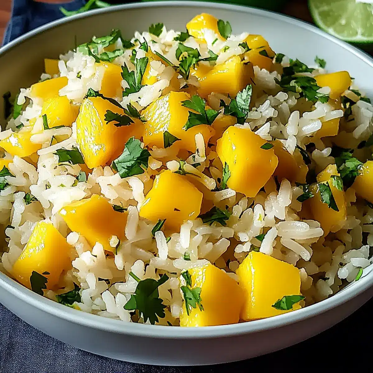 Mango Lime Rice