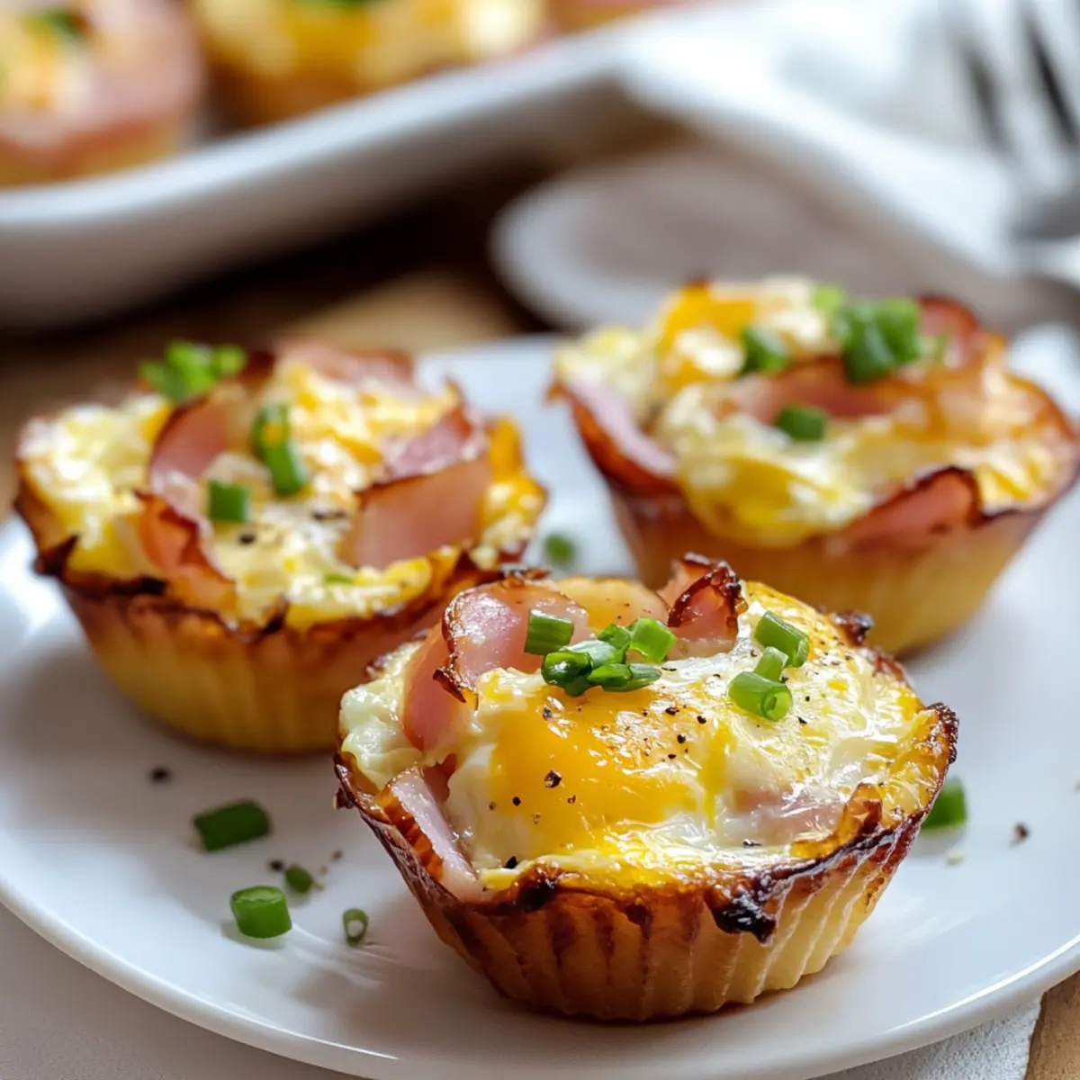 Ham and Egg Cups Recipe