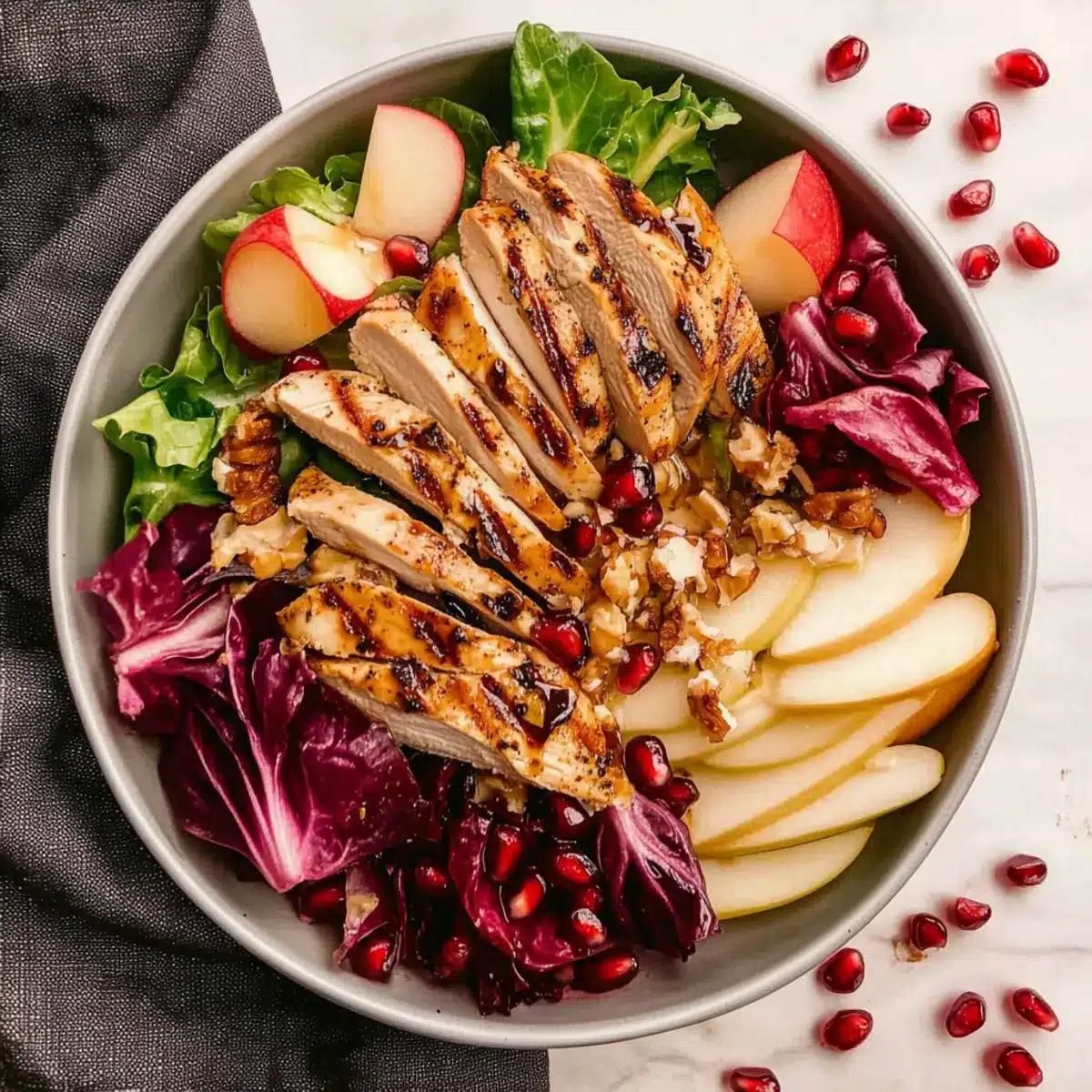 Balsamic Grilled Chicken Salad