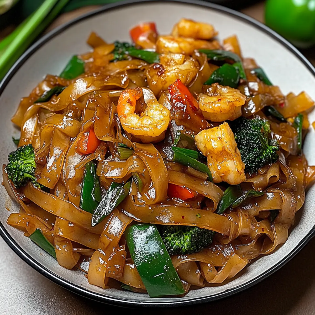 Street Style Thai Drunken Noodles