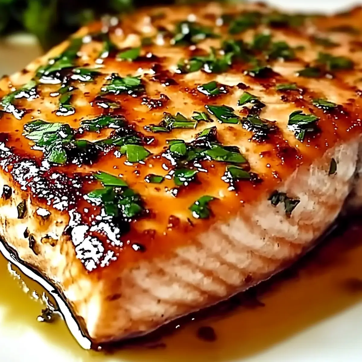 Texas Roadhouse Style Baked Salmon