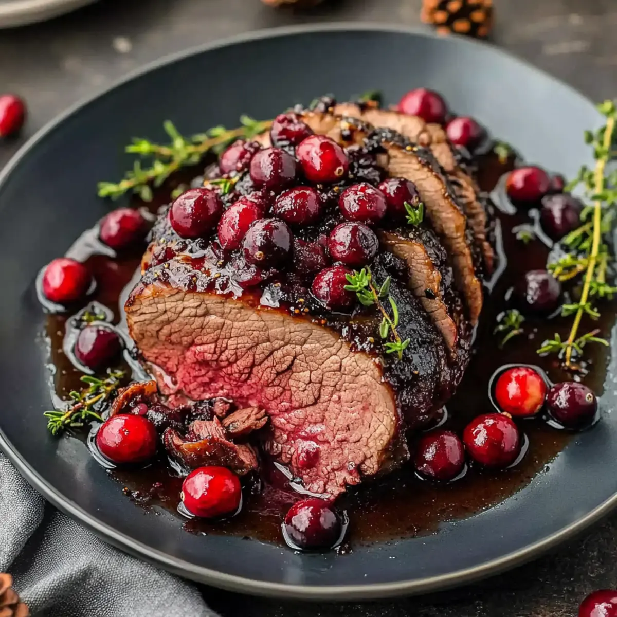 Cranberry Roast Beef