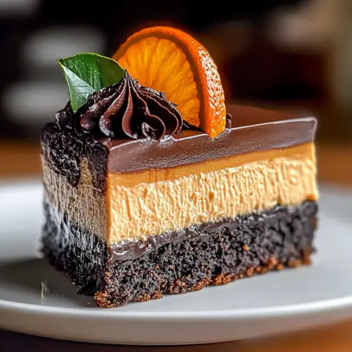 Desserts / Chocolate Orange Cheesecake
