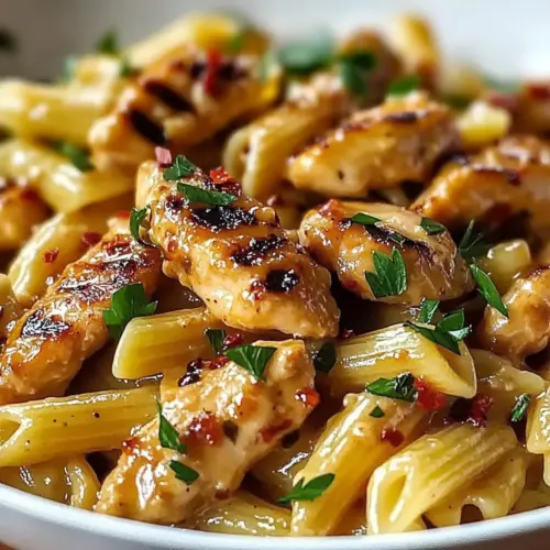 Honey Pepper Chicken Pasta Recipe