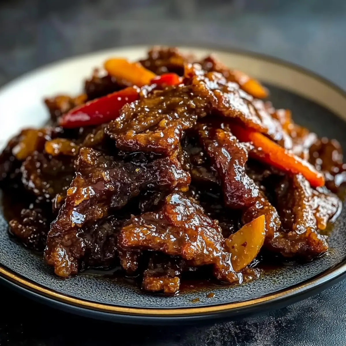 Crispy Chilli Beef