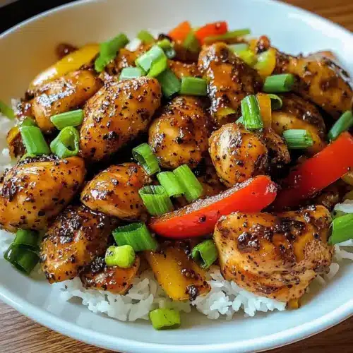 Black Pepper Chicken