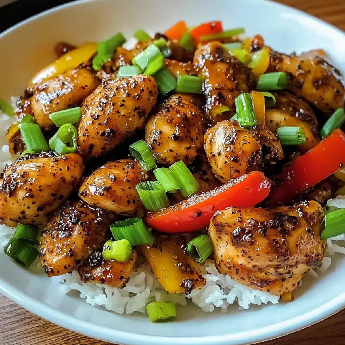 Black Pepper Chicken