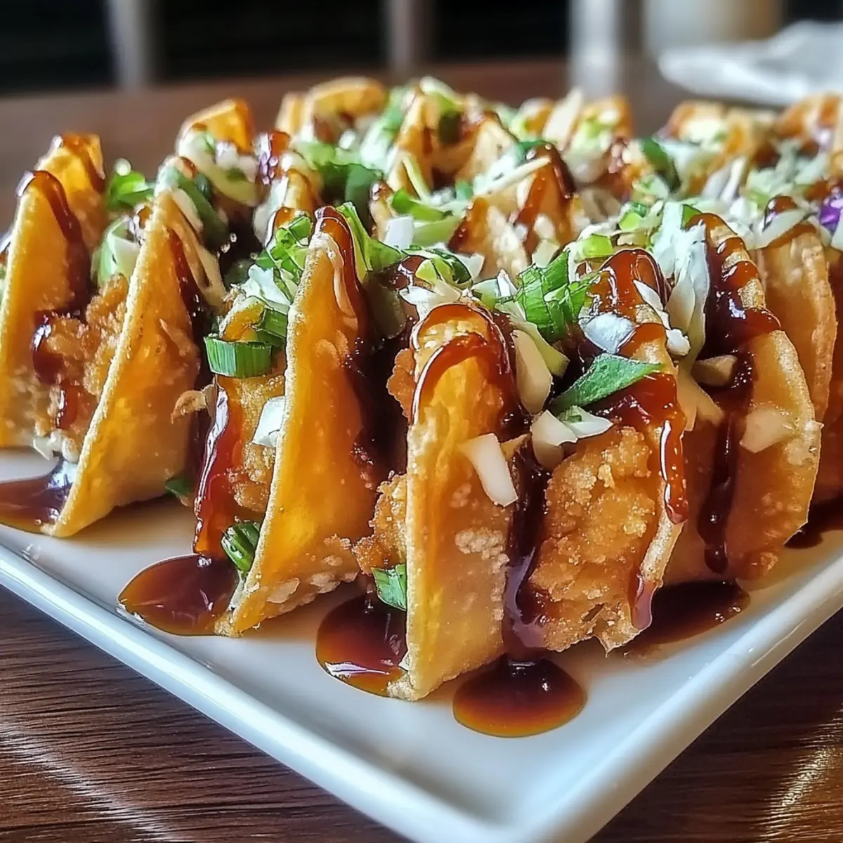 Applebee’s Chicken Wonton Tacos