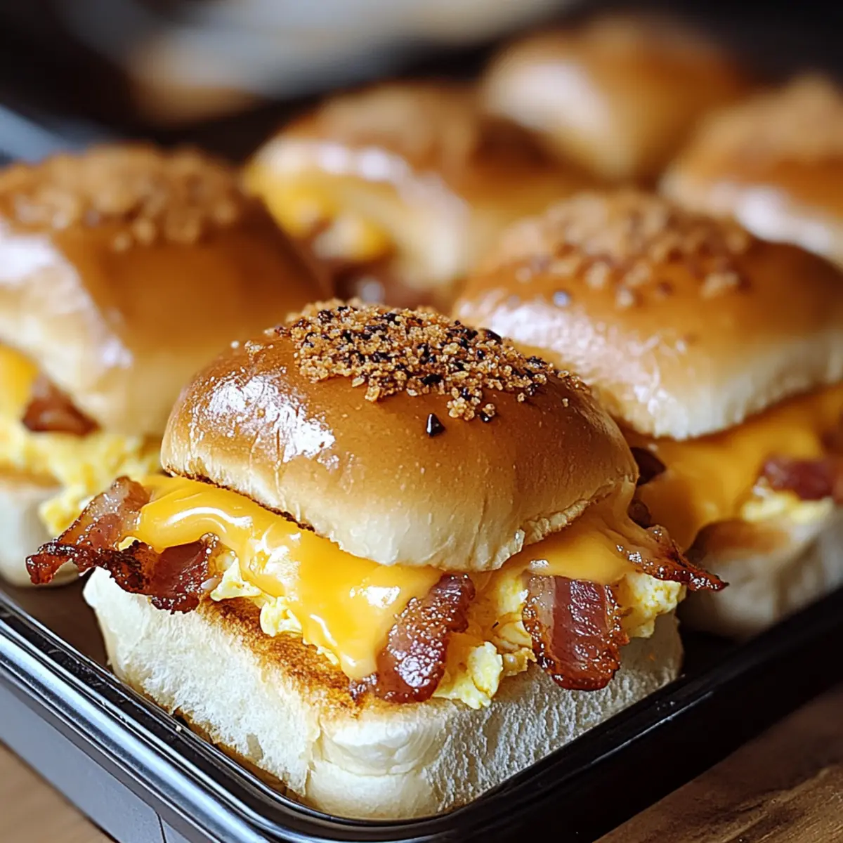 Crack Breakfast Sliders