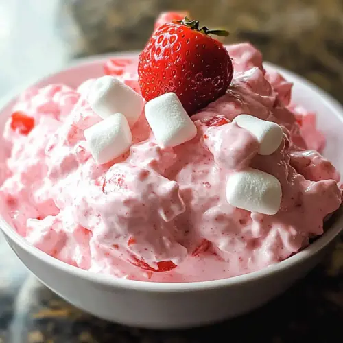 Strawberry Jello Fluff Salad