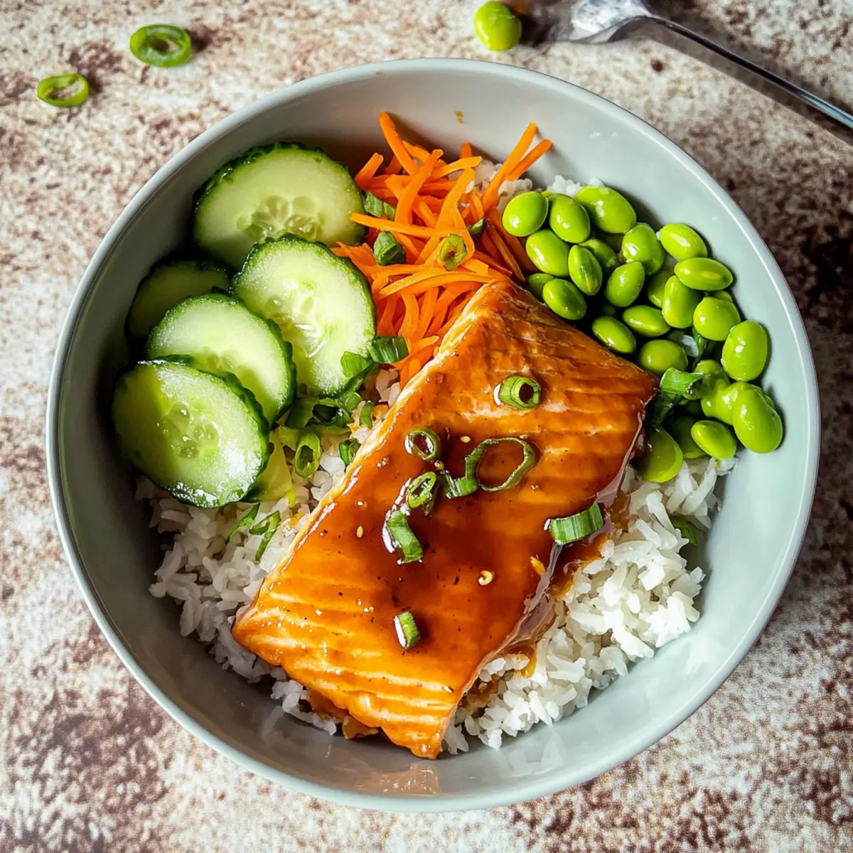 Teriyaki Salmon Bowl