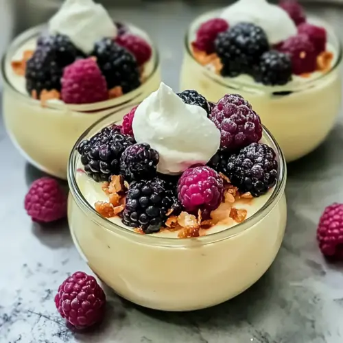 High Protein Vanilla Pudding