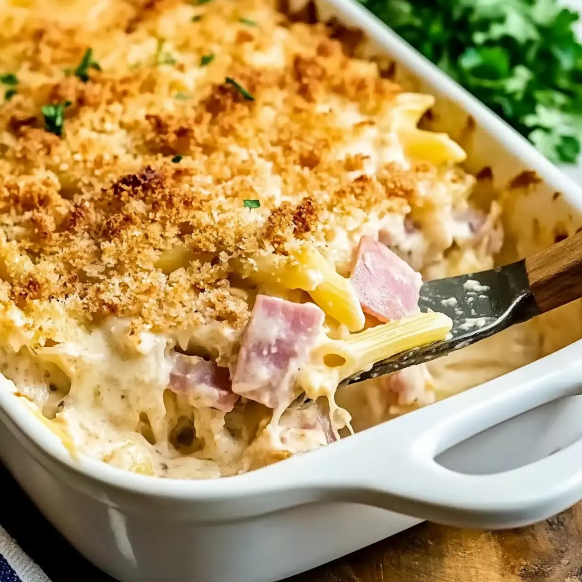 Chicken Cordon Bleu Casserole