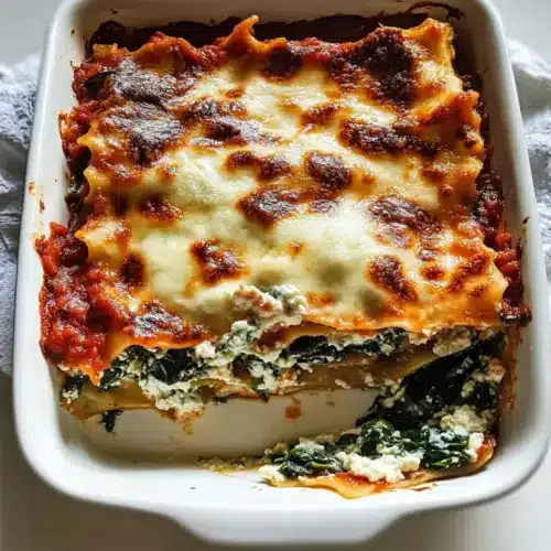 Spinach Ricotta Lasagna