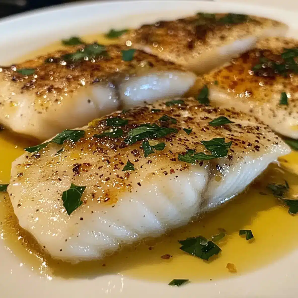 Lemon Butter Fish Fillet