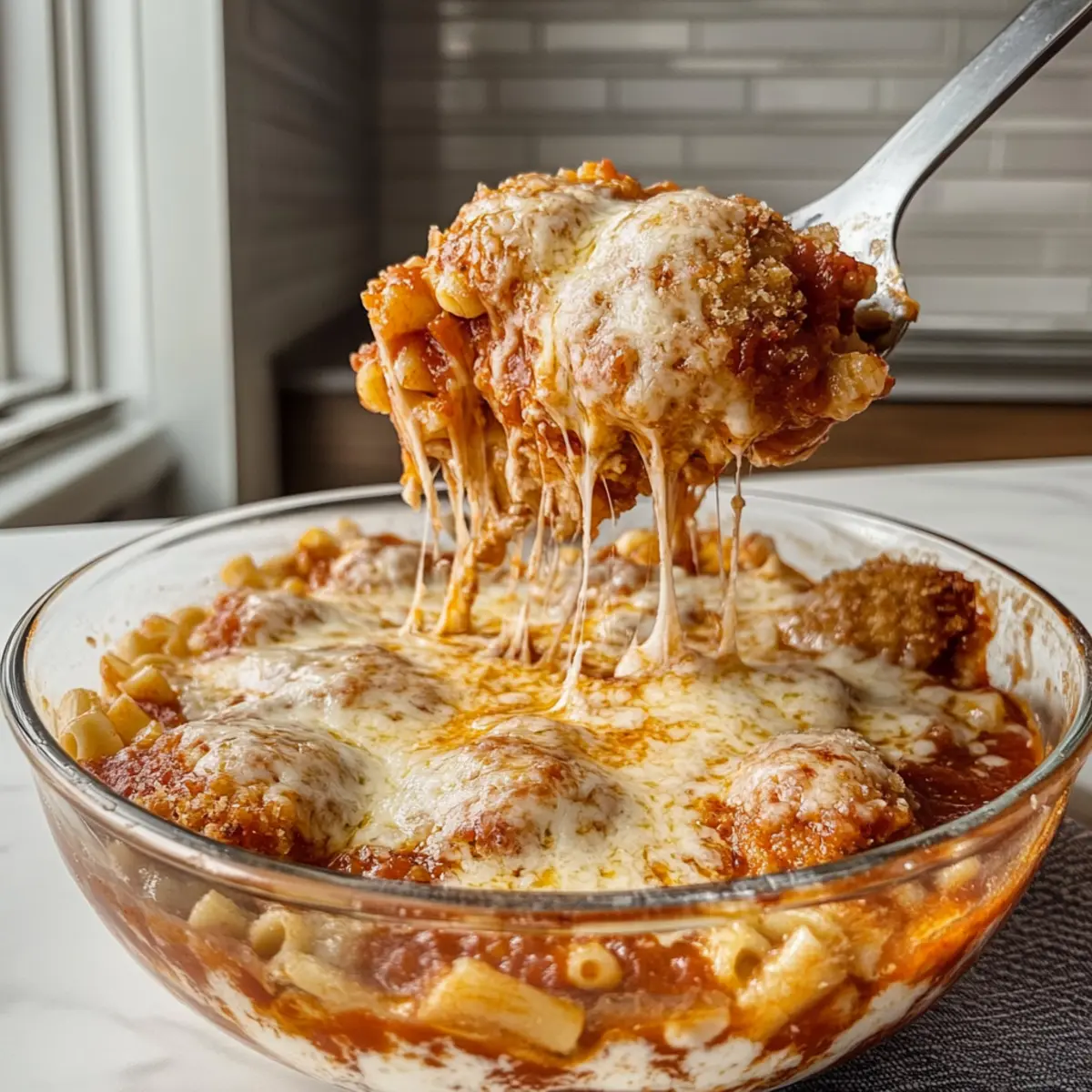 Cottage Cheese Chicken Parm Bowl