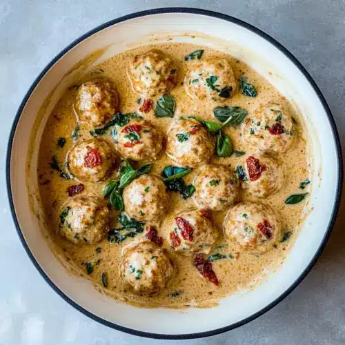 Marry Me Chicken Meatballs