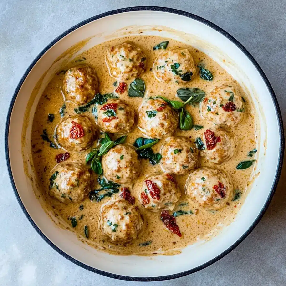 Marry Me Chicken Meatballs