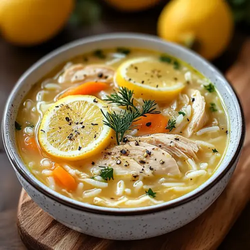 Lemon Chicken Soup