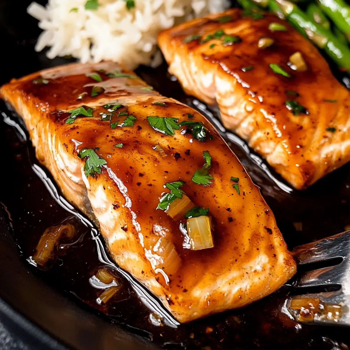 Brown Sugar Glazed Salmon