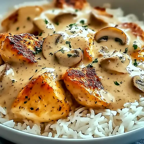 Smothered Chicken and Rice