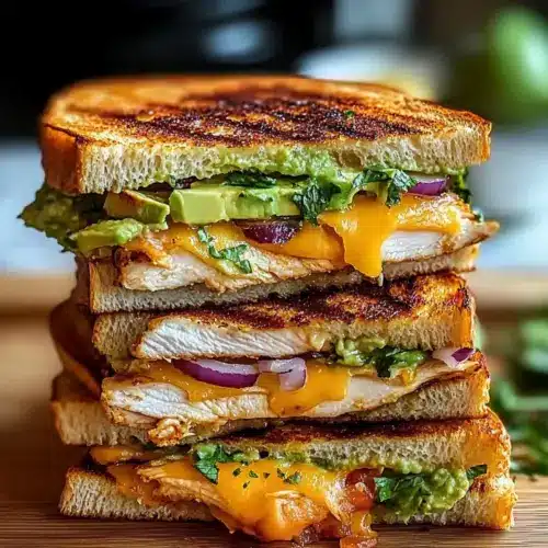 Chicken Avocado Melt Sandwich