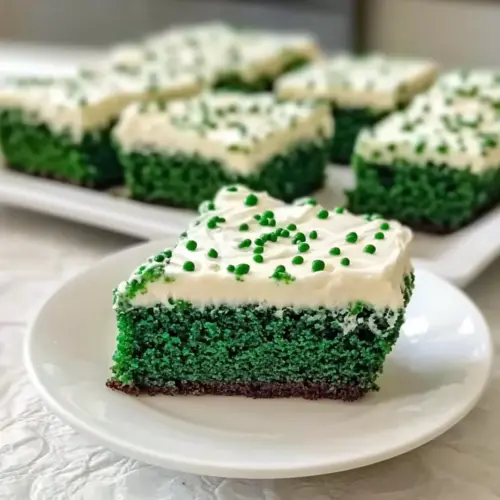 Green Velvet Brownies