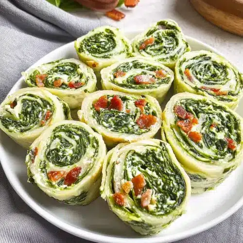 Spinach Dip Pinwheels