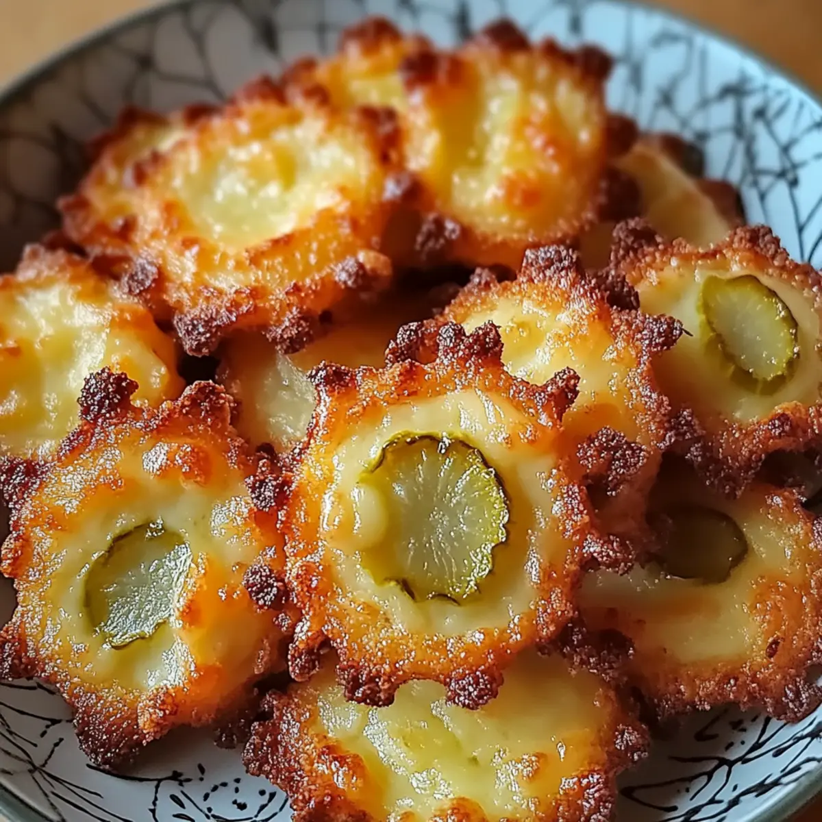 Pickle Cheese Bites