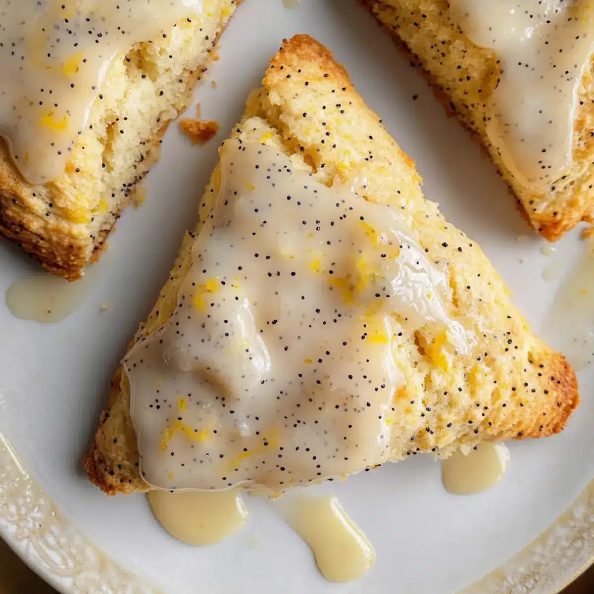 Gluten Free Lemon Scones